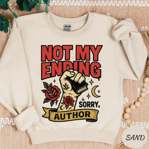 Rebellious Bookish Sweatshirt | Dark Romantic Reader Gift | Cozy Oversized BookTok Clothing