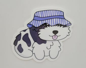 Yorkie Bucket Hat - Cartoon Yorkie Bucket Hat - Cartoon