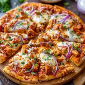 BBQ Huhn Pizza Rezept: Hausgemachte Abendessen Idee (Digitaler Download)