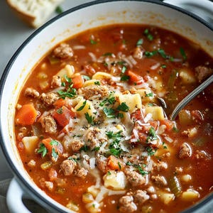 BEST RECIPE For Italian Sausage Soup, easy recipe, dinner recipe, party recipe