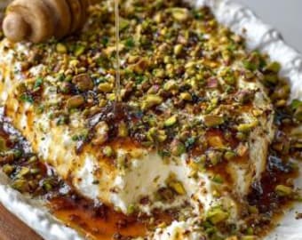 Boursin with Pistachios Hot Honey A Ridiculously Easy Gourmet Appetizer Recipe PDF (Digital Download Recipe)