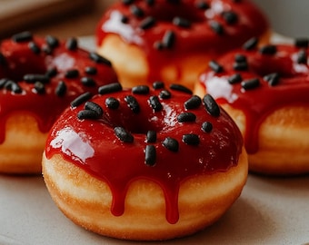 Vampire Donuts: de ultieme Halloween-traktatie pdf (recept digitaal downloaden)