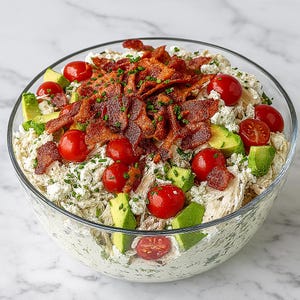 BEST RECIPE For Salade de Poulet BLT, easy recipe, dinner recipe, party recipe