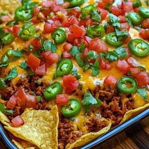 Walking Taco Casserole Recipe: Easy Dinner, Party Recipe (Digital Download)