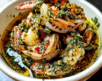 Shrimp Chimichurri Recipe (Digital Download)