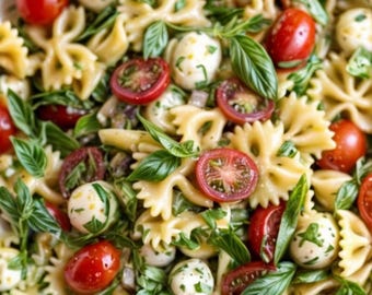 BEST RECIPE For Italian Bow Tie Pasta Salad, easy recipe, dinner recipe, party recipe