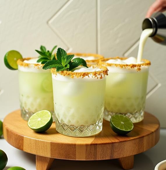 Key Lime Mojito Recipe: Refreshing Tropical Cocktail (digital