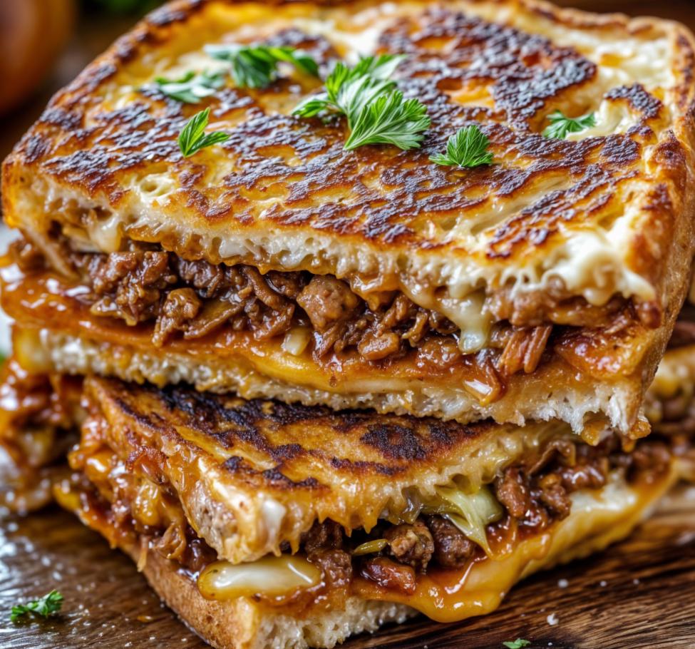 Mexican Beef Melt Sandwich Recipe (digital Download)