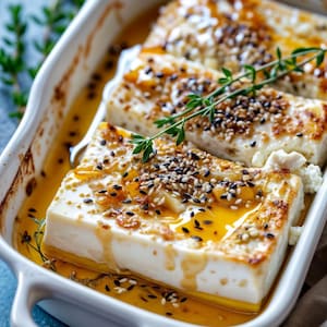 Albanian Baked Feta Recipe: Honey Sesame (Digital Download)