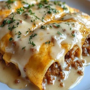 Southern Sausage Breakfast Enchiladas Recipe: Easy Make-Ahead Brunch (Digital Download