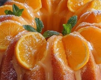 Recept voor sinaasappelbloesem tulband: eenvoudig te bakken (digitale download)