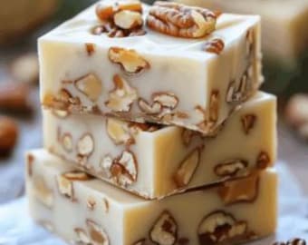 White Chocolate Caramel Pecan Fudge Recipe (Digital Download)