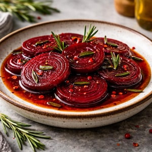 Ricetta delle barbabietole marinate: contorno facile per cena e festa (download digitale)