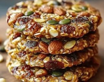Gezonde energiekoekjes met noten en zaden (pdf) (recept digitaal downloaden)