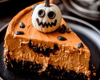Jack-O'-Lantern-cheesecake: een griezelige traktatie wacht! PDF (digitaal downloadrecept)