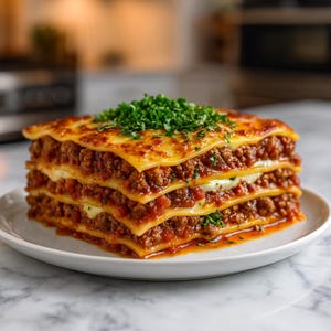 Classic Homemade Lasagna Recipe: Easy Dinner, Party Meal (Digital Download)