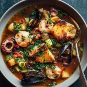 Cozy One-Pot Seafood Stew Bursting with Ocean Flavors Recipe PDF (Digital Download Recipe)