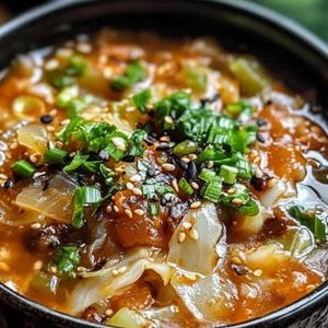 Fat-Burning Cabbage Soup Recipe: Easy Dinner, Detox Diet (PDF Pattern)