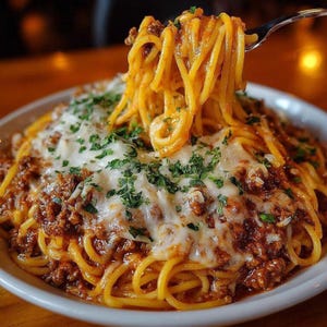 One-Pot Taco Spaghetti Recipe PDF (Digital Download)