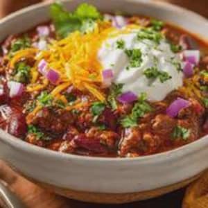 Crock-Pot Chili Recipe: Easy Dinner, Party Meal (Digital Download)