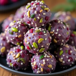 BEST RECIPE For Cranberry Pistachio Energy Bites, easy recipe, dinner recipe, party recipe
