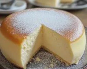 Fluffy Japanese Cheesecake Light & Airy Dessert PDF (Digital Download Recipe)