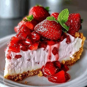 Strawberry Cheesecake (New York Style) PDF (Digital Download Recipe)