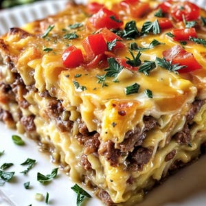 Loaded Hashbrown Breakfast Casserole Recipe (Digital Download)
