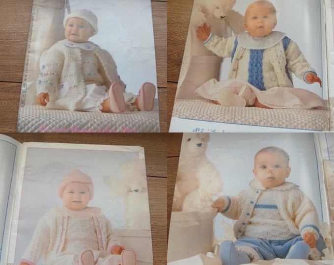 Vintage Anny Blatt Knitting Patterns Baby LAYETTE Etsy