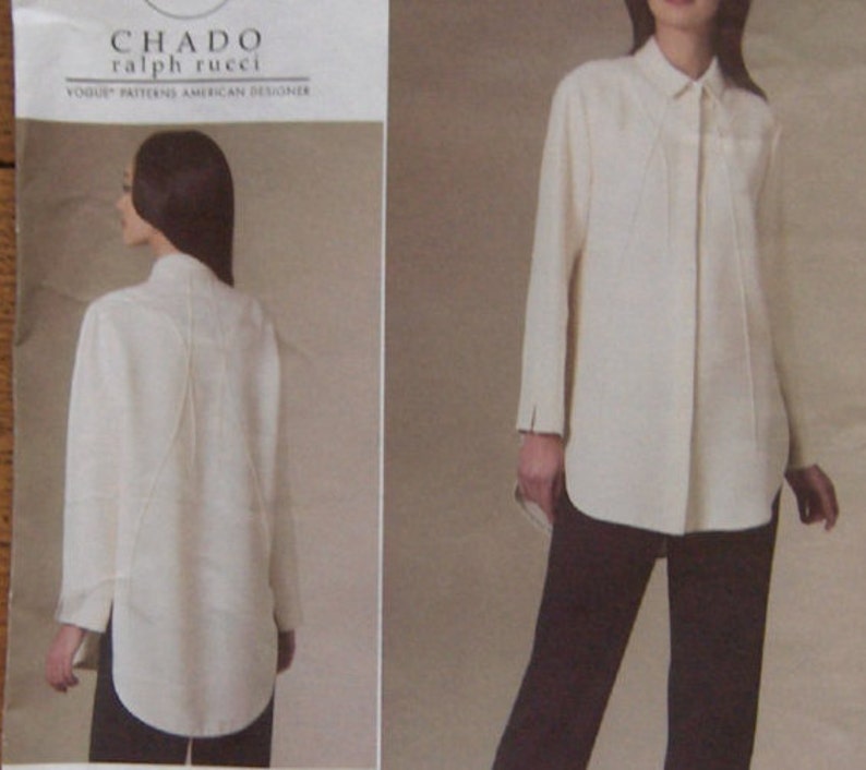 Vogue 1215 Misses/' Shirt and Pants Sewing Pattern