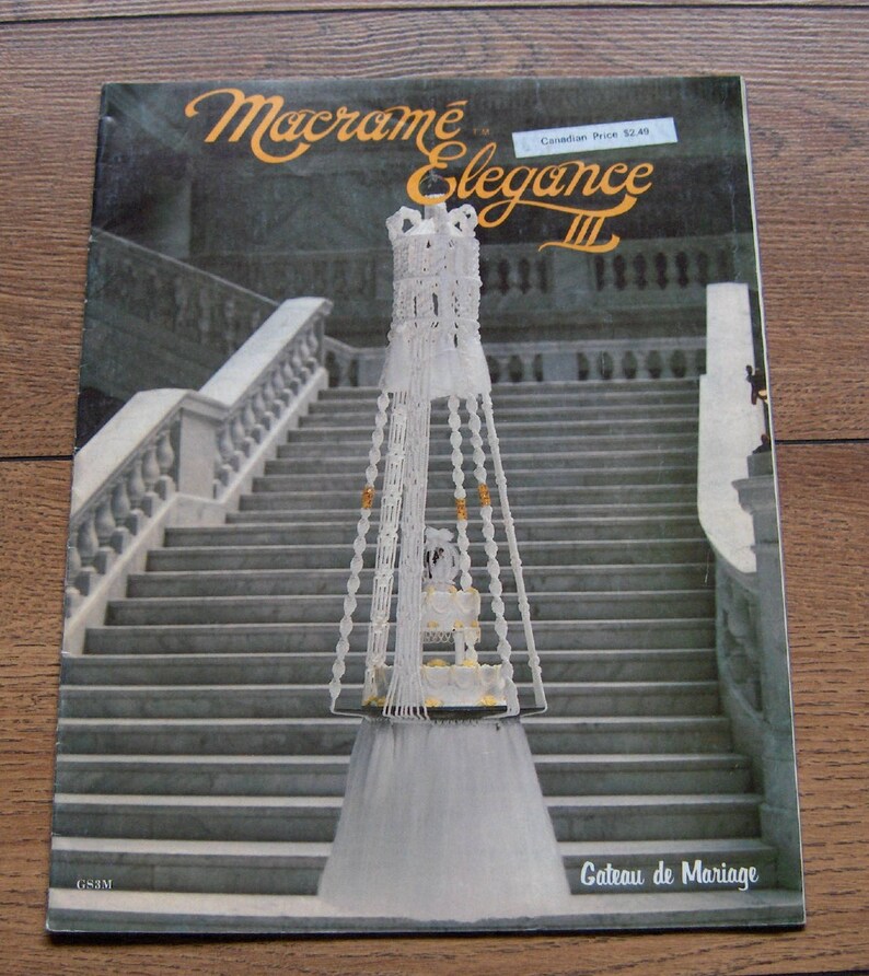 1977 Makramee Muster Buch Makramee Eleganz Lll Tabellen Schmuck H