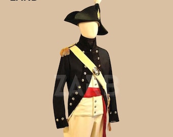 ナポレオン軍将校の制服：フランス軍再現衣装 - Etsy 日本