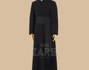 カスタムカトリック司祭カソック：伝統的なローマのスータン聖職者祭服