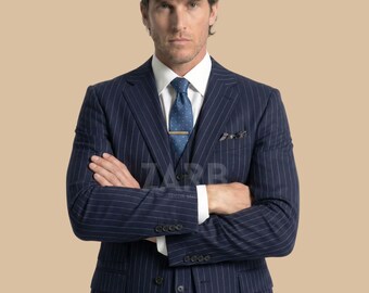【最終値下げ】Paul Stuart 3ピース ネイビー50L タイ＆チーフ付 il_340x270.7852665815_msb0.jpg