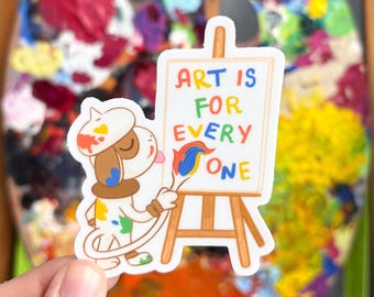 Pegatina de artista de Smearguru