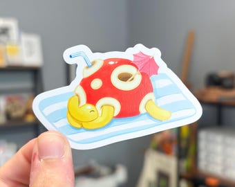 Imán de nevera Tropical Shuckle