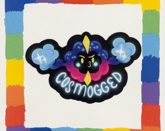 Pegatina de Cosmog Mogging