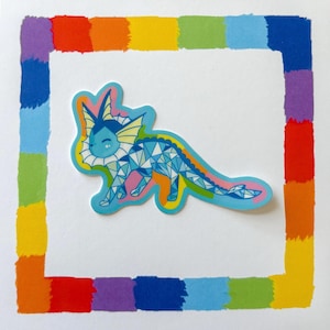 Tera Vaporeon Sticker