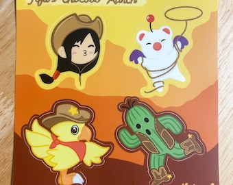 Tifa&#39;s Chocobo Ranch-stickervel