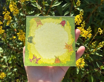 Bloc de notas del bosque de Korok