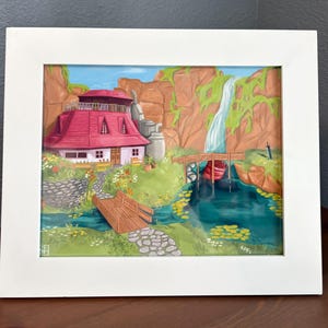 Aerith’s House Final Fantasy Print