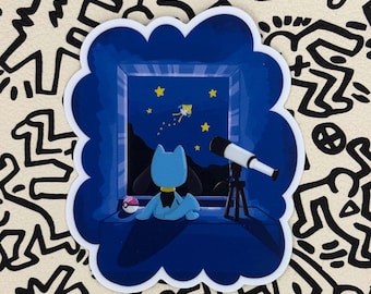 Sticker Riolu Star Staring