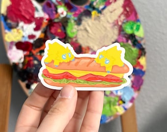 Joltik Sandwich Fridge Magnet