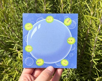 Bloc de notas de Solosis Bubbles