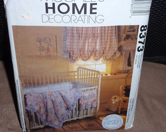 Factory-Fold Sewing Pattern McCalls 4855 Baby Room Decorating Uncut