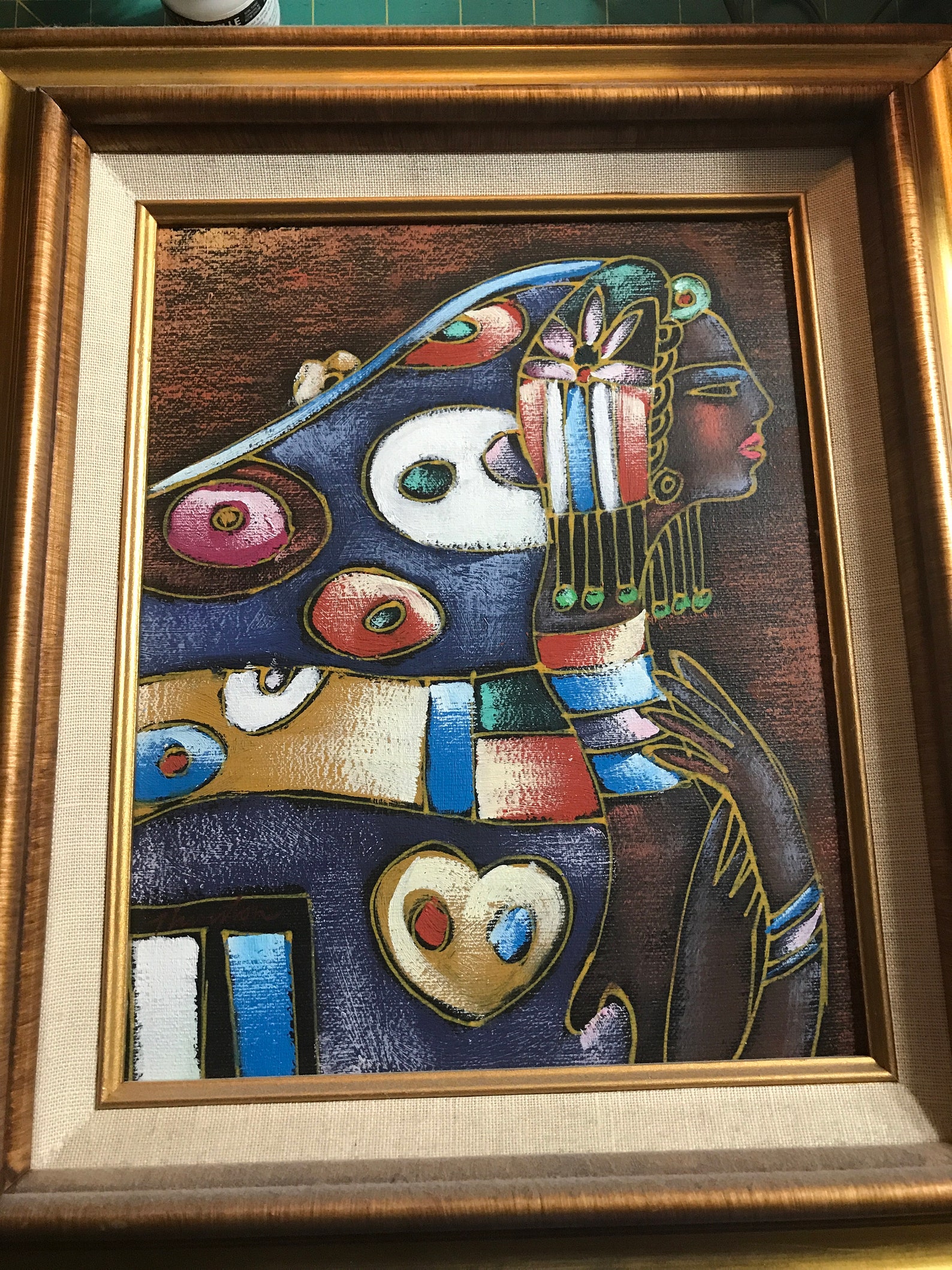 Meg M. Iseal Oil Painting Frame by Personal Preference Inc. Etsy