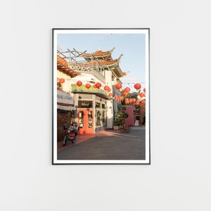 Chinatown Fotografie, Los Angeles Wand Kunst, Kalifornien Fotografie, Chinatown Poster Los Angeles Poster, Los Angeles Print, Chinesische Laterne