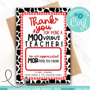 Appréciation modifiable de l’enseignant Titulaire de la carte-cadeau poussin imprimable Merci aux enseignants Week-end de l’année Carte-cadeau Coach Chicken Sandwich PTA