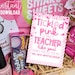 Teacher Appreciation Printable Tag Tickled Pink Printable Tickled Pink ...