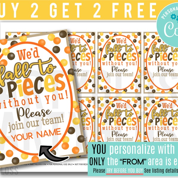 We Fall to Pieces Etsy